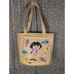 Dora The‎ Explorer Handmade Straw Bag